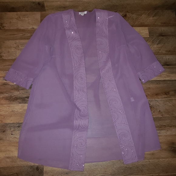 Dressbarn Blouse & Cover Up Women's 16W - Picture 5 of 9